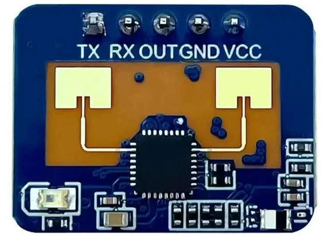 Main image of LD2410C Human Presence Sensing Module 24GHz Millimeter Wave Radar Detector Non Contact Heartbeat Breathing Micro Motion Detection Switch Board Smart Home Automation Internet Of Things