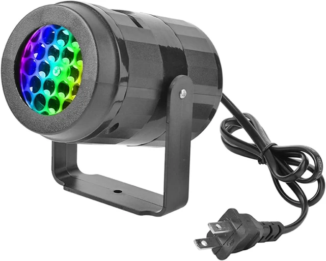 Alt view image 4 of 7 - 16-Pattern Christmas Projector Light (Best at 10-15 ft Distance), LED Holiday Spotlight with Slides for Indoor/Outdoor Wall Decor (Keep Plug Dry)