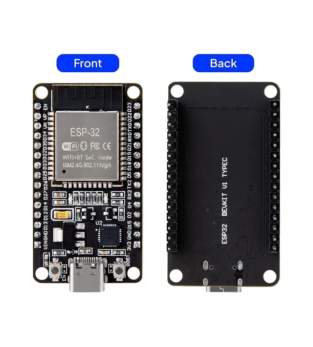 Alt view image 4 of 7 - SP32 Development Board, Type-C Dual Core WiFi + Bluetooth Dual Mode IoT Microcontroller Module, ESP-WROOM-32 Chip, 3-Pack