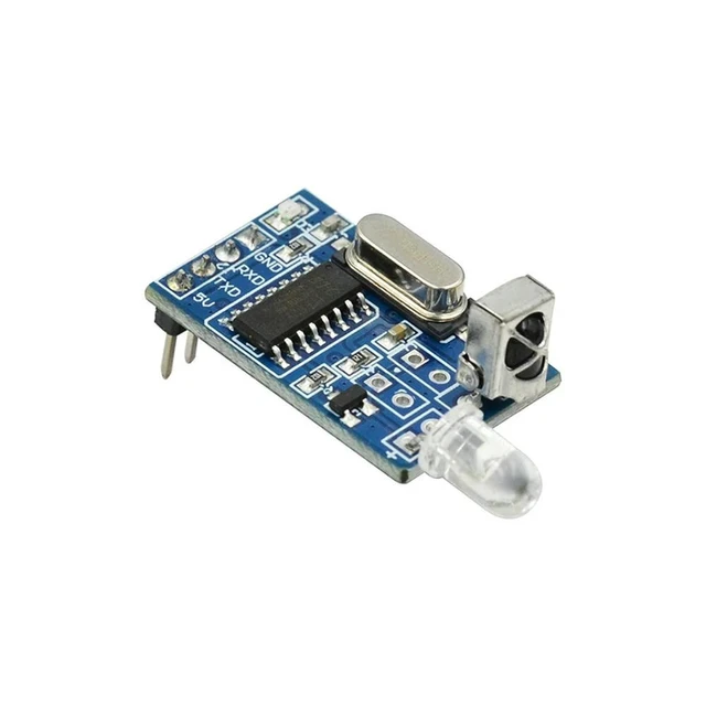 Alt view image 6 of 6 - IR Infrared Transmitter Receiver Module - 5V Remote Control Decoder Encoder Board, 38KHz, Digital Interface for MCU Development
