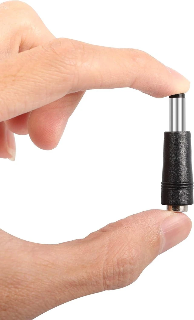 Alt view image 5 of 7 - DC Power Barrel Jack Adapter Converter - 4.0x1.7mm Female to 5.5x2.1mm Male, Universal Charger Connector for Laptop & Router, 4-Pack