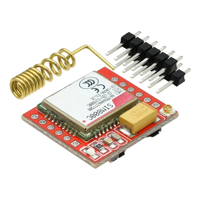 Alt view image 2 of 3 - SIM800C GSM GPRS Module Wireless Cellular Development Board Bluetooth High Quality TTS Text To Speech Voice Audio SMS UART Serial STM32 51 Microcontroller For IoT Remote Monitoring Alarm Systems