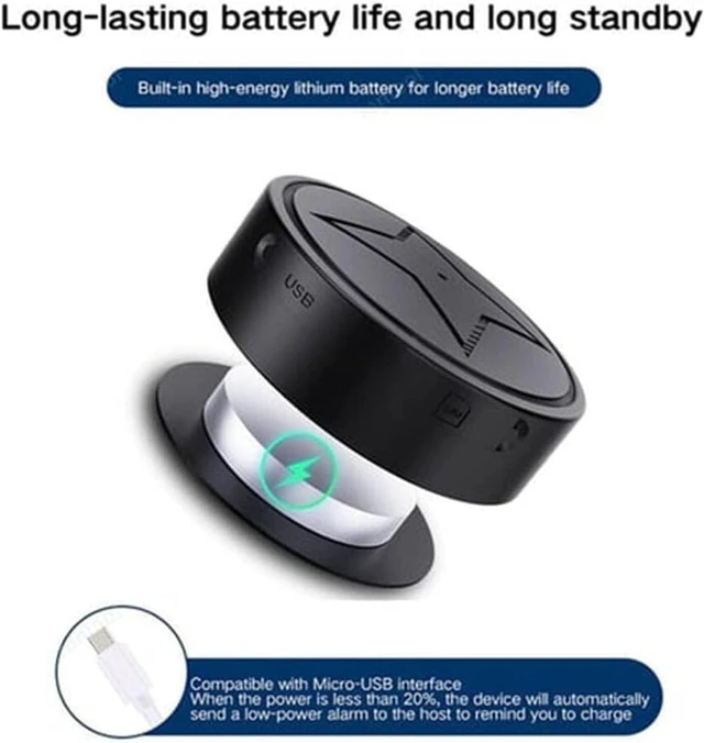 Alt view image 2 of 7 - Mini Magnetic GPS Tracker for Vehicles - Real-Time Anti-Theft Locator, Free Tracking App (No Subscription), Strong Magnet, SIM Card Required