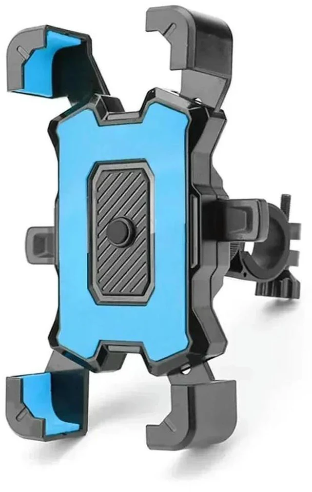 Main image of Universal Bike & Motorcycle Phone Mount - Telescopic Clamp, 360° Rotation, Shockproof, for 4.7"-6.8" Smartphones & Scooters