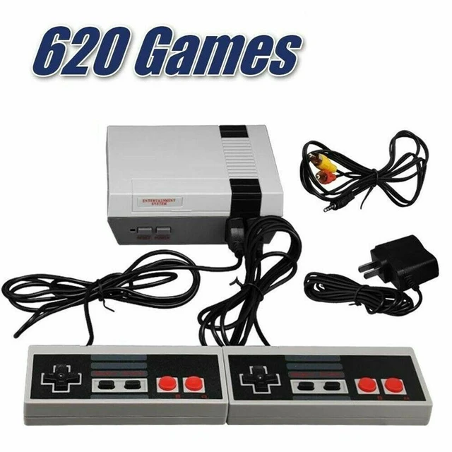 Main image of 620 Nostalgic Retro Classic Video Game Console Home Game Console Entertainment System Player Export Specific Edition Electronic Device For TV Living Room Kids Family Party Red White Mini