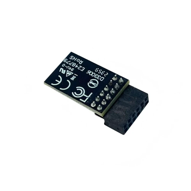 Alt view image 5 of 5 - TPM 2.0 Security Module - 12-Pin SPI Interface, Trusted Platform Module for Windows 11 Upgrade, Hardware Encryption Board