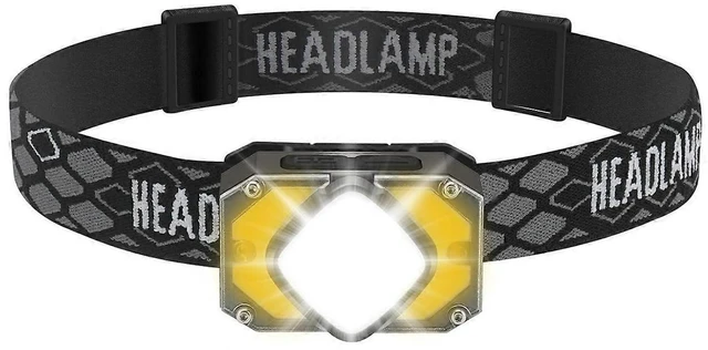 Main image of LED Headlamp Super Bright Rechargeable Headlight Portable Flashlight 1000 Lumens USB C Interface 6 Lighting Modes Motion Sensor IP65 Waterproof Equipment For Outdoor Running Hiking Camping Trip