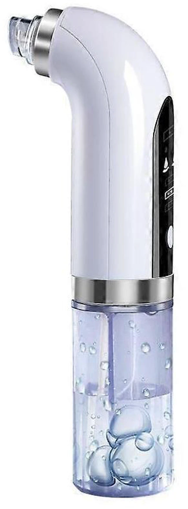 Main image of Super Micro Bubble Blackhead Remover Vacuum Tool Electric Pore Cleanser Acne Comedo Extractor Machine 6 In 1 Device 3 Suction Levels USB Charging For Daily Facial Skin Care Deep Cleaning Spa White