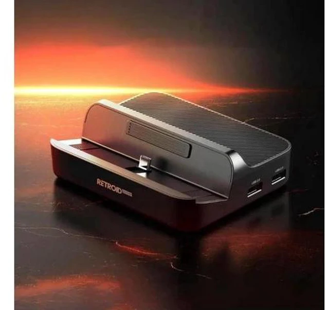 Alt view image 2 of 5 - Pocket 5 7 In 1 Charging Dock Station Handheld Mini Game Console Cradle Stand Base Fast PD Charging HDMI Compatible Video Output Multiport Hub Adapter For Television Monitor Gaming Accessories