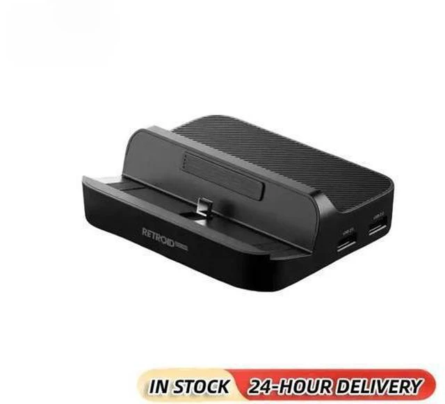 Alt view image 3 of 5 - Pocket 5 7 In 1 Charging Dock Station Handheld Mini Game Console Cradle Stand Base Fast PD Charging HDMI Compatible Video Output Multiport Hub Adapter For Television Monitor Gaming Accessories