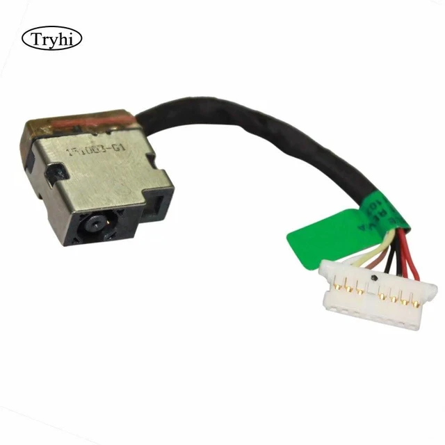 Main image of Laptop AC DC Power Jack Plug In Charging Port Socket Connector With Wire Cable Harness Assembly Replacement Internal Power Inlet Receptacle Repair Part For Envy x360 m6w010dx m6w101dx Laptop