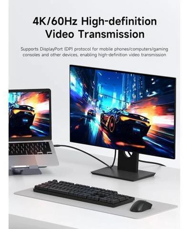 Alt view image 6 of 7 - AR Smart Glasses USB C Cable 10Gbps 4K 60Hz 240W PD Power Supply Data Fast Charging Type C Cord Wedge Joint Ultra Slim Flexible Replacement Wire For Wearable Video Gaming Headset Display 4 9 Feet