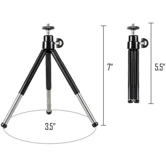 Alt view image 6 of 7 - Full HD 1080P USB Webcam with Noise-Canceling Microphone, Streaming Computer Camera with Privacy Shutter, Expandable Metal Tripod & 90° Wide Angle Lens for PC, Mac & Laptop
