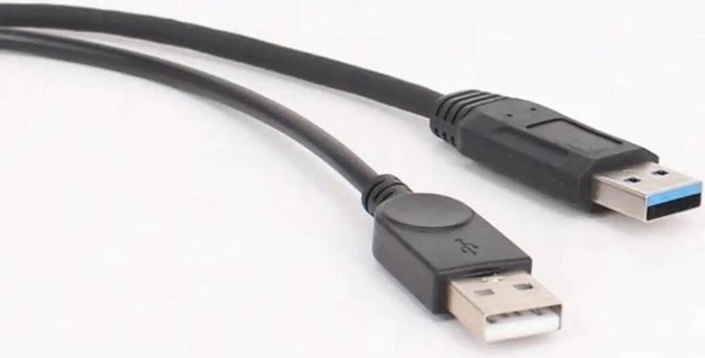 Alt view image 2 of 4 - USB 3.0 Y-Splitter Cable (Dual USB-A Male to Female), 5Gbps Data Extender with Extra Power Cord for 2.5" HDD & External DVD Drive