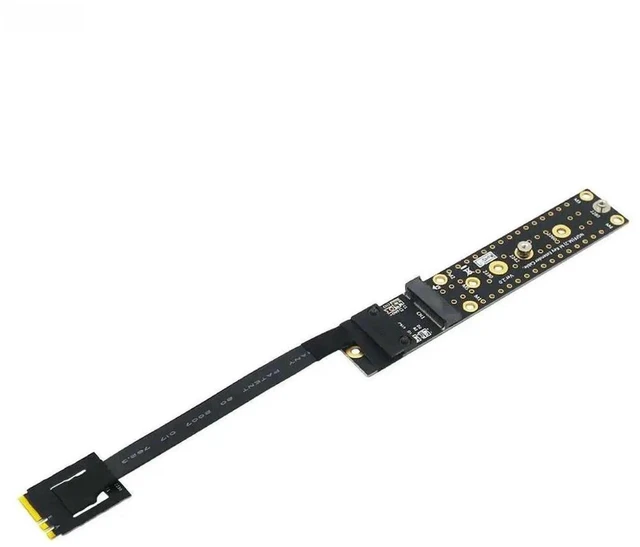 Main image of NGFF M.2 Key A E Male to NVMe Key M Female Adapter Converter Board Riser Extension Cable 2230 2242 2260 2280 SSD for PC Desktop Laptop Motherboard WiFi Slot Storage Expansion Upgrade Setup