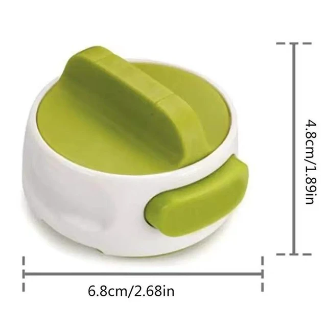 Alt view image 2 of 5 - Manual Can Opener (3-in-1), Heavy-Duty Stainless Steel Handheld Can Cutter with Bottle Opener, Large Easy-Turn Knob & Ergonomic Non-Slip Handles for Kitchen & Camping