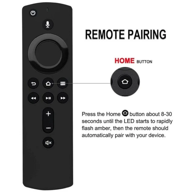 Alt view image 3 of 5 - L5B83H Bluetooth Voice Remote Control Replacement Wireless Handheld Controller With Speech Audio Command Search Navigation Quick Pairing Smart Media Player For Streaming TV Stick Media Systems