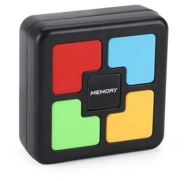 Main image of Children Educational Memory Training Game Machine Electronic Handheld Puzzle Toy Flashing Light Music Sound Durable Plastic Instantaneous Memory For Children Early Learning Travel Play Square