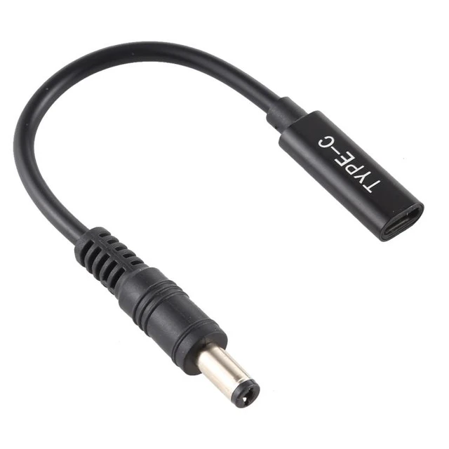 Main image of USB-C to DC 5.5x2.1mm Power Cable (3.3ft / 1M), 12V-20V (100W Max) PD Trigger Decoy Charging Cord, Type-C to DC 5521 Barrel Wire for Routers, CCTV Cameras & Monitors