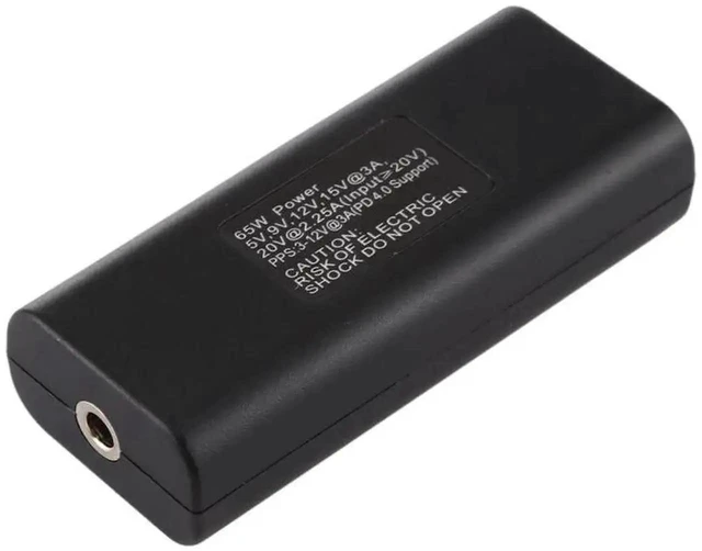 Alt view image 2 of 5 - 15cm (5.9") DC 4.0x1.7mm Female to USB-C (Type-C) Female Power Adapter Cable, Barrel Jack to USB-C Power Conversion Cord for DIY Electronics (Passive Adapter, No Voltage Conversion)