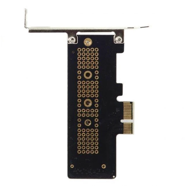 Alt view image 5 of 7 - M.2 NVMe to PCIe 3.0 x1 Adapter Card, M-Key SSD to PCI Express x1 Expansion Card with Low Profile Bracket, Supports NVMe/AHCI SSDs (Not for SATA M.2)