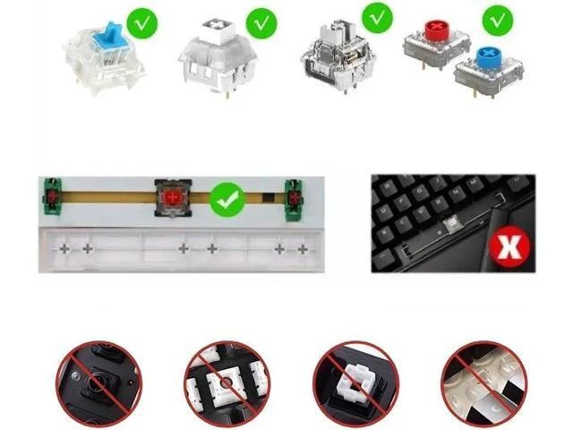 Alt view image 5 of 5 - PBT Keycaps 29 Keys Heat Sublimation OEM Height Dye Sublimation Replacement Set for Standard ANSI MX Mechanical Keyboards 6.25u Space Bar