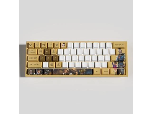Alt view image 3 of 5 - PBT Keycaps 29 Keys Heat Sublimation OEM Height Dye Sublimation Replacement Set for Standard ANSI MX Mechanical Keyboards 6.25u Space Bar