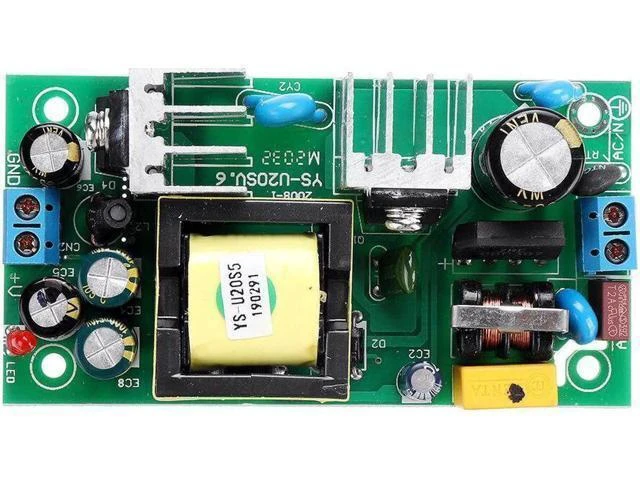 Alt view image 2 of 7 - 220V 10A Two-Way Supply Automatic Transfer Switcher Dual Supply Two-In-One-Out Power Failure Switch Module Board for Electrical Backup Control System Use