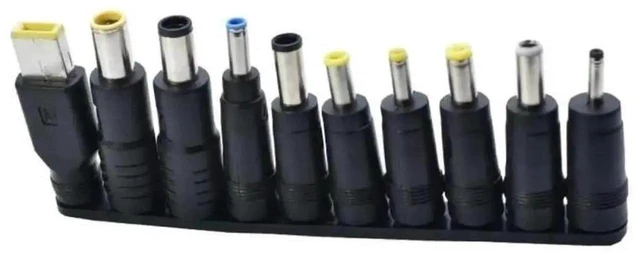 Main image of Universal DC 5.5 by 2.1mm Power Plug Kit Male Plugs and Female Jack Connectors for Laptop Power Adapter Repair Custom DC Cable Soldering Extension Low Voltage Equipment Wiring 10 Pack