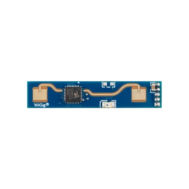 Alt view image 5 of 6 - HLK-LD2410 24g 24GHz Millimeter Wave Human Presence Sensor Radar Module Motion Switch Sensor Module with Pins and 1.25 to 2.54mm Dupont Cable 5 Meters Sensing Distance 60 Degrees Coverage