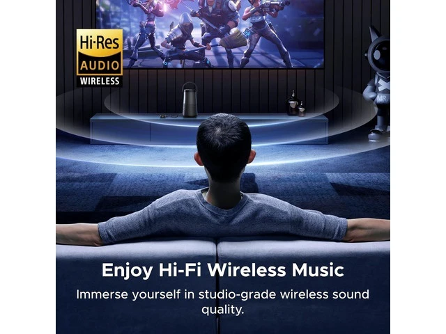Alt view image 12 of 14 - Bluetooth 6.0 Receiver for Car with LDAC AI Noise Cancelling 3.5mm AUX Bluetooth Car Adapter Hi-Res Wireless Audio Receiver for Home Stereo/Wired Speaker with Hands-Free Call 15H Battery Life