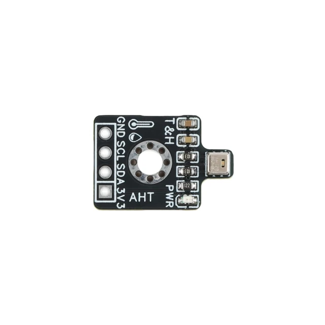 Alt view image 3 of 5 - 5pcs AHT20 Precision Digital Temperature Humidity Sensor Measurement Module I2C IIC Communication Compatible SHT20 Temperature -40 to +120°C Humidity 0 to 100%RH 2.2 to 5.5V 400KHz SMD
