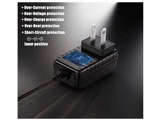 Alt view image 3 of 7 - Universal AC-DC Power Adapter 15V 1A 15W AC100V-240V 50/60Hz Input DC15V 100mA-1000mA Output 5.5mm x 2.1mm Plug with 8 DC Plug Adapters Inner Positive Outer Negative