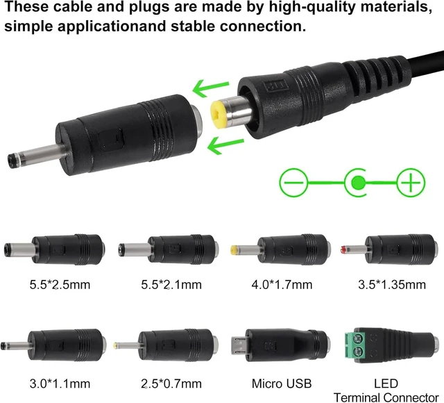 Alt view image 3 of 7 - 30W Universal AC/DC Adapter Power Supply Adjustable Voltage 3V 4.5V 5V 6V 7.5V 9V 12V 100-240V 50/60Hz with 8 Selectable Tips USB Port 1.2A Overvoltage Protection for Household Electronics