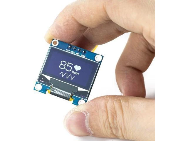 Alt view image 6 of 7 - 0.96-inch OLED I2C IIC Display Module 12864 128x64 Pixels SSD1306 Mini Self-Luminous OLED Screen Board 3.3-5V DC 0.04W/0.08W 160° Viewing Angle 2 I/O Ports for Raspberry Pi White 5 pcs