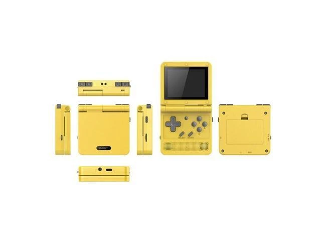 Alt view image 7 of 7 - V90 Handheld Game Console Retro Gaming Device with 3.0 inch IPS Screen 320x240 Resolution 64-bit ARM9 CPU 16GB Memory SituOS Operating System Black Portable Design