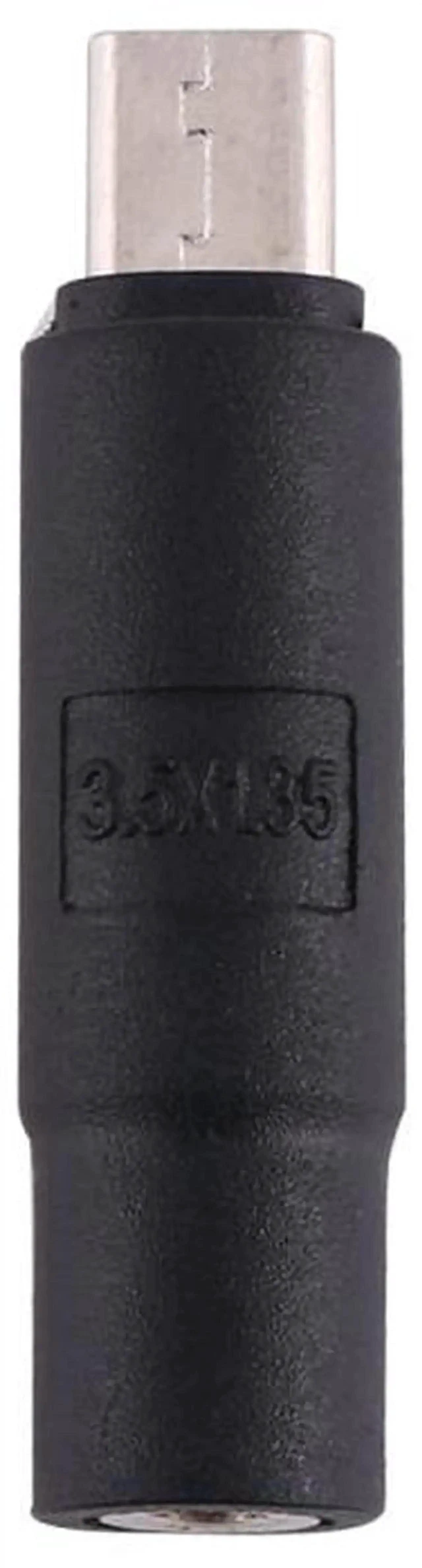 Alt view image 2 of 4 - 3.5x1.35mm DC Female to Micro USB Male Power Adapter Plug Connector 10 Pack DC Power Conversion Adapter for Micro USB Devices Compact Insulated Plastic Housing for Backup Charging