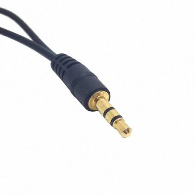 Alt view image 3 of 7 - 3.5mm Stereo Audio Y Splitter Cable 1 Male to 2 Female Headphone Adapter with Dual-Independent Volume Control Switch Two-Headphone Sharing for Standard Stereo Sockets and Portable Media Players