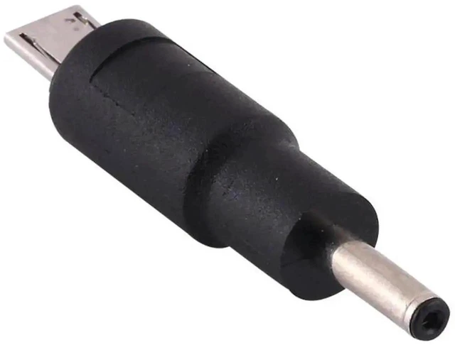 Alt view image 4 of 4 - 3.5x1.35mm DC Female to Micro USB Male Power Adapter Plug 10 Pack DC Power Conversion Connectors for Security Cameras LED Strip Lights Bluetooth Speakers and Micro USB Devices