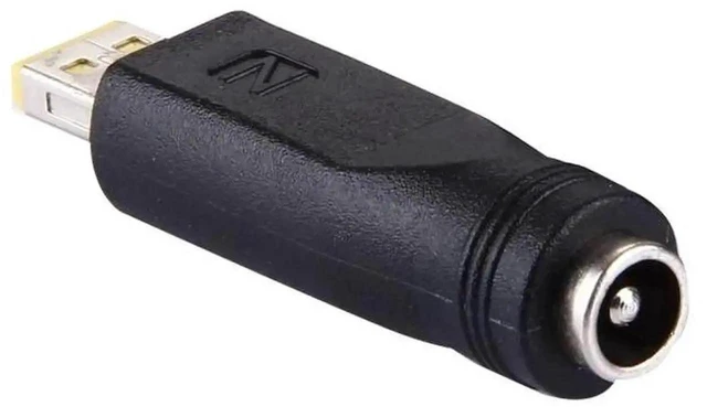 Alt view image 2 of 4 - 5.5x2.1mm DC Female to 2nd Gen Small Square Male Power Adapter Connector Laptop Notebook Charging Plug Converter Compact Portable Backup Power Supply Plug and Play for Travel Office