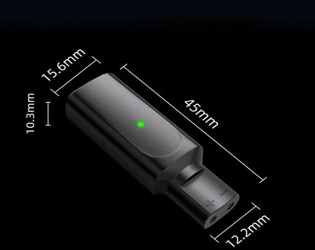 Alt view image 5 of 7 - USB Type-C to 2-Pin Power Charging Adapter Cable PD 5V Max Input DC 12V@500mA Max Output QC Voltage Riser LED Status Light Over-Temperature Protection 2pcs/Lot