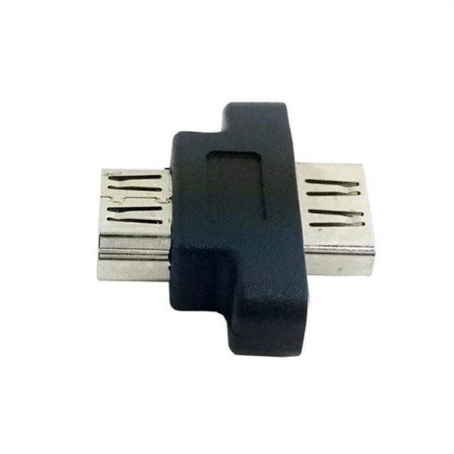 Alt view image 5 of 7 - HD-087 HDMI 1.4 Female-to-Female Coupler Adapter Extension Extender for Joining 2 HDMI Cables Compatible with 19-Pin Male Cables HDCP Support Gold-Plated Contacts 27.5 mm Panel Mount Holes