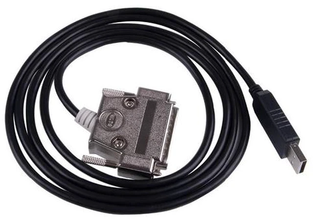 Main image of USB to DB25 Male Serial Programming Cable with FTDI Chipset DB25 Null Modem Full Handshake Serial Converter Cable USB Serial Adapter for XY-RS-34 Programming