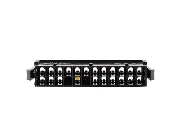 Alt view image 7 of 7 - 24-Pin ATX Power Supply Jumper Bridge Tool 20+4 Pin PSU Starter Module Independent Reboot Connector for Motherboard-Free Power-On Testing and Mining Systems Black 6 x 2.5 x 1.2 cm 1 Pack