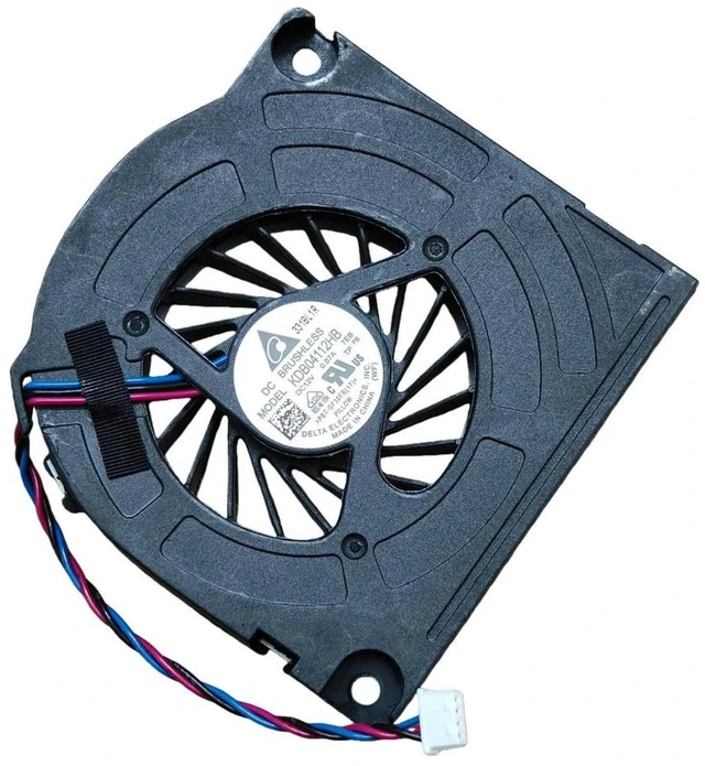Alt view image 3 of 3 - KDB04112HB 40x40x12mm 12V Cooling Fan TV Television Replacement Blower for LS47T3 UA65HU9800 UA78HU9800J TV Cooling Fan Replacement