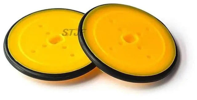 Main image of 410 Rubber Wheels and Robot Tires for TT Motor Robot Car Platforms Electronic Design Toys 10 PCS