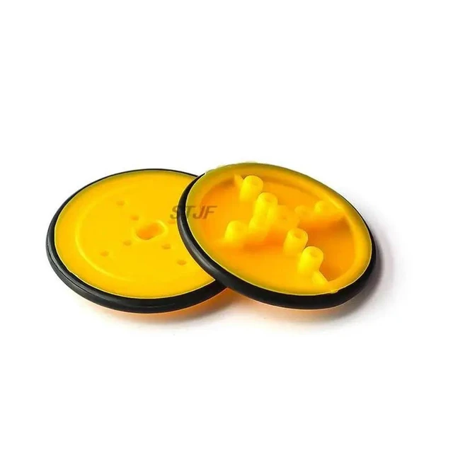 Alt view image 3 of 3 - 410 Rubber Wheels and Robot Tires for TT Motor Robot Car Platforms Electronic Design Toys 10 PCS
