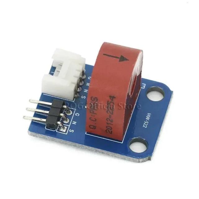 Alt view image 3 of 3 - TA12-100 AC Current Transformer Module 0-5A Current Sensor Transmitter with 3P/4P Interface AC Current Sensing Module Electrical Current Detection Sensor Interface Transmitter