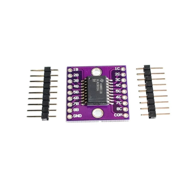 Alt view image 2 of 3 - ULN2803A Darlington Transistor Array Driver Module CJMCU-2803 High Current High Withstand Voltage Darlington Output Module Transistor Driver