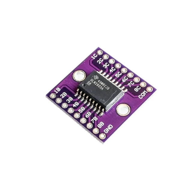 Alt view image 3 of 3 - ULN2803A Darlington Transistor Array Driver Module CJMCU-2803 High Current High Withstand Voltage Darlington Output Module Transistor Driver